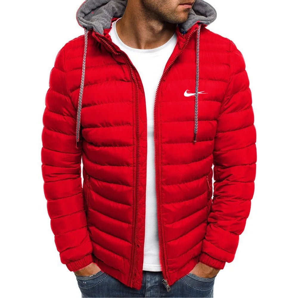 2024 New Men's winter jacket Cotton Coat Men's windproof Outdoor Padded Jacket Casual Windbreaker Warm Coat