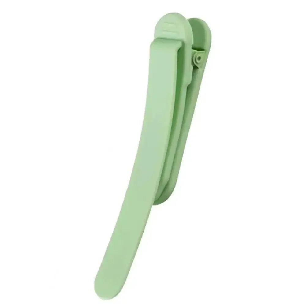 Soft Silicone Bookmark Clip Color Page Divider Creative Bookmark Buckle Automatically Follow Bookmark School Office Supplies