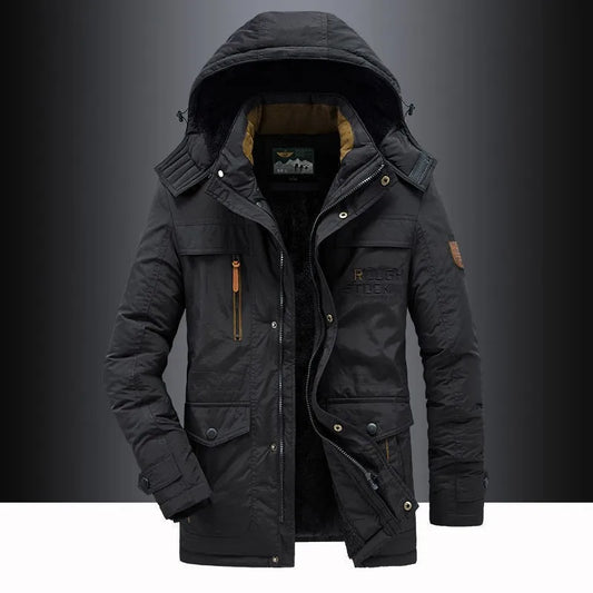 Men's Tactical Windbreaker Wear-resistant Jacket Windproof Men's Autumn and Winter Casual Trend Versatile Men's Coat