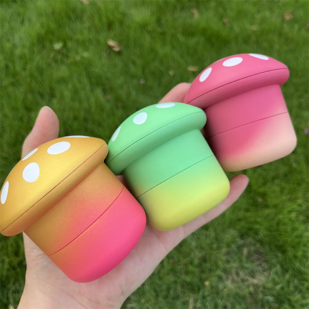 Portable 4-Layer Mushroom Grinder Spice Grinder Colorful, Durable Plastic & Metal, Ideal For Daily Use & Cleaning Supplies