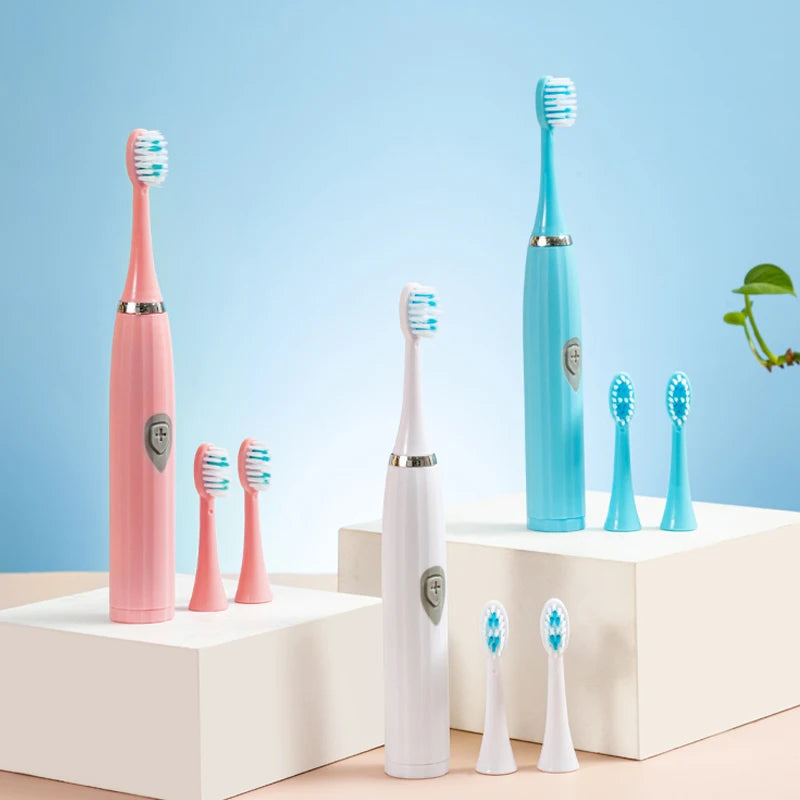 Tongwode Electric Toothbrush for Adults Soft Bristle Portable Battery Endurance IPX6 Waterproof Intelligent Effective Oral Care