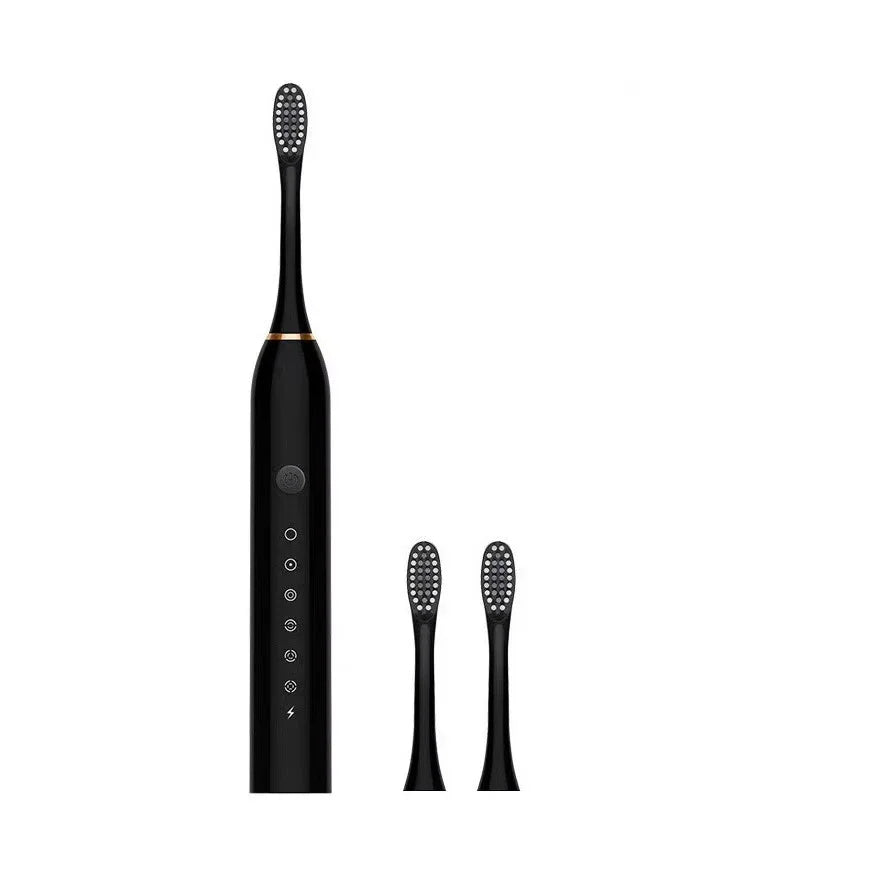 Electric Ultrasonic Toothbrush Six Speed Mode Home Soft Hair USB Charging Waterproof Adult Tooth Cleaner Automatic Couple Set