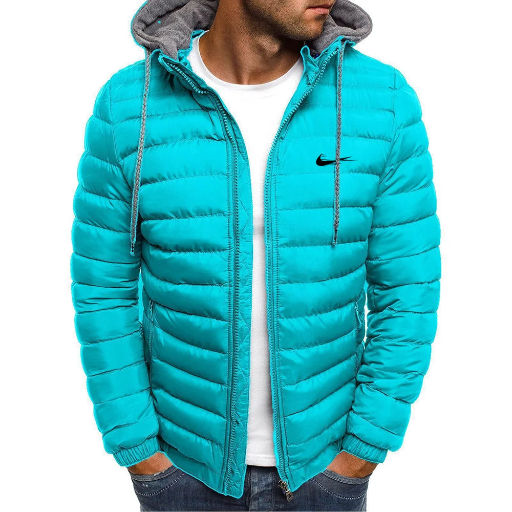 2024 New Men's winter jacket Cotton Coat Men's windproof Outdoor Padded Jacket Casual Windbreaker Warm Coat