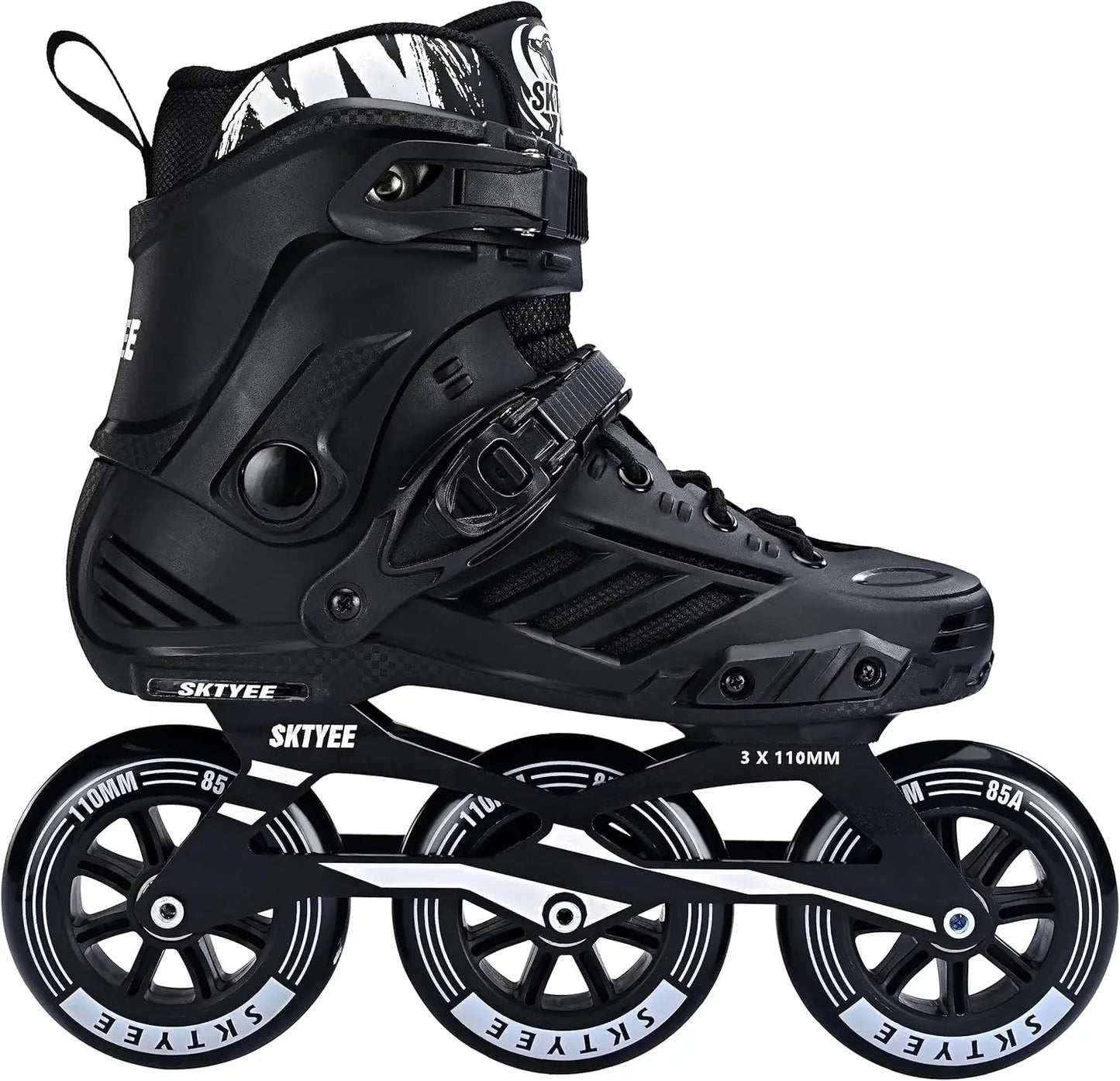 Inline Skates for Men Women, High Performance Adult Inline Speed Skates with 110mm Wheels, Professional Fitness Speed S