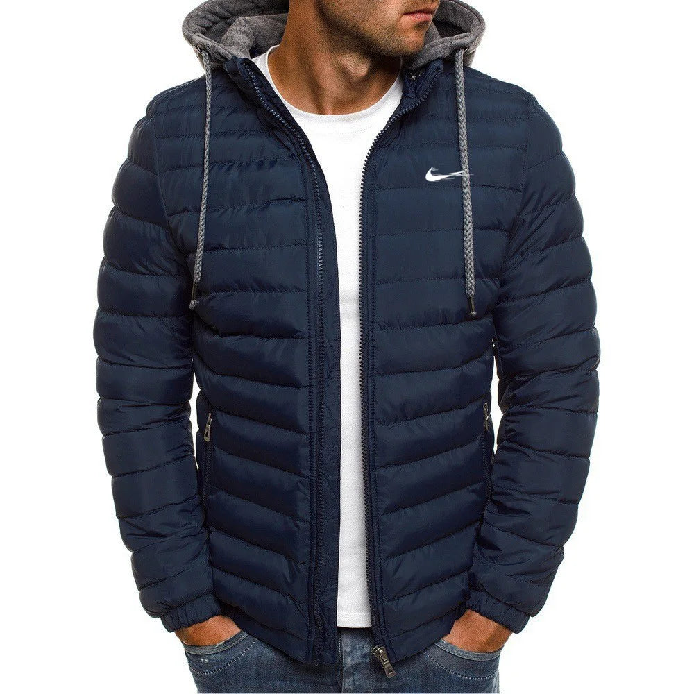 2024 New Men's winter jacket Cotton Coat Men's windproof Outdoor Padded Jacket Casual Windbreaker Warm Coat