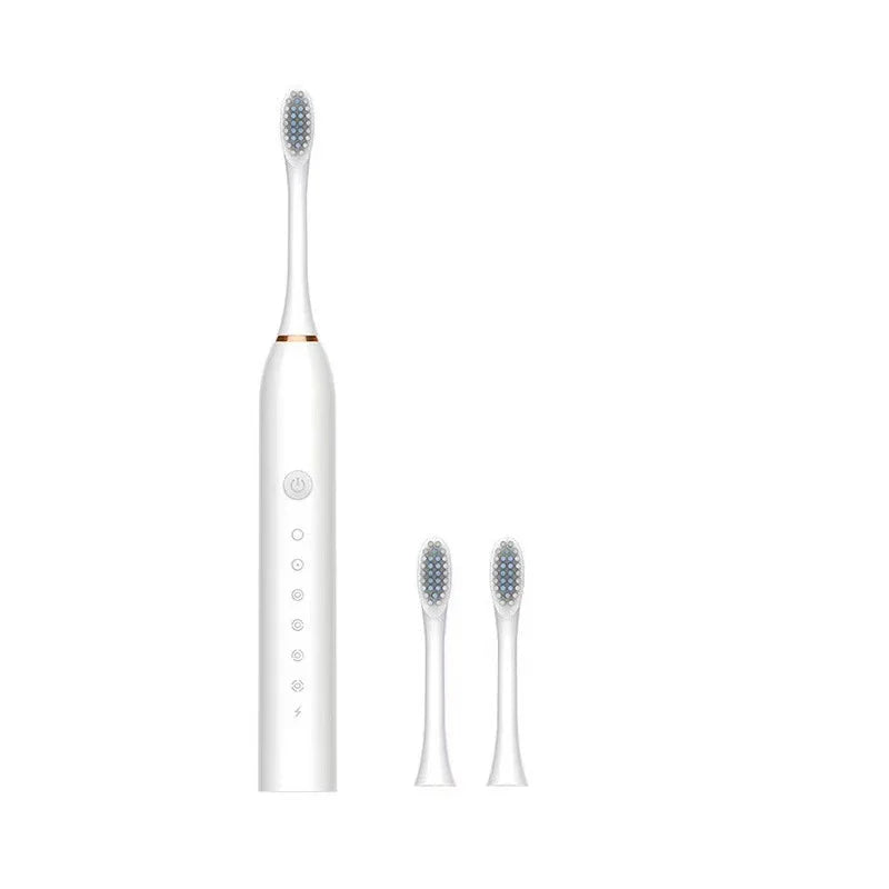 Electric Ultrasonic Toothbrush Six Speed Mode Home Soft Hair USB Charging Waterproof Adult Tooth Cleaner Automatic Couple Set