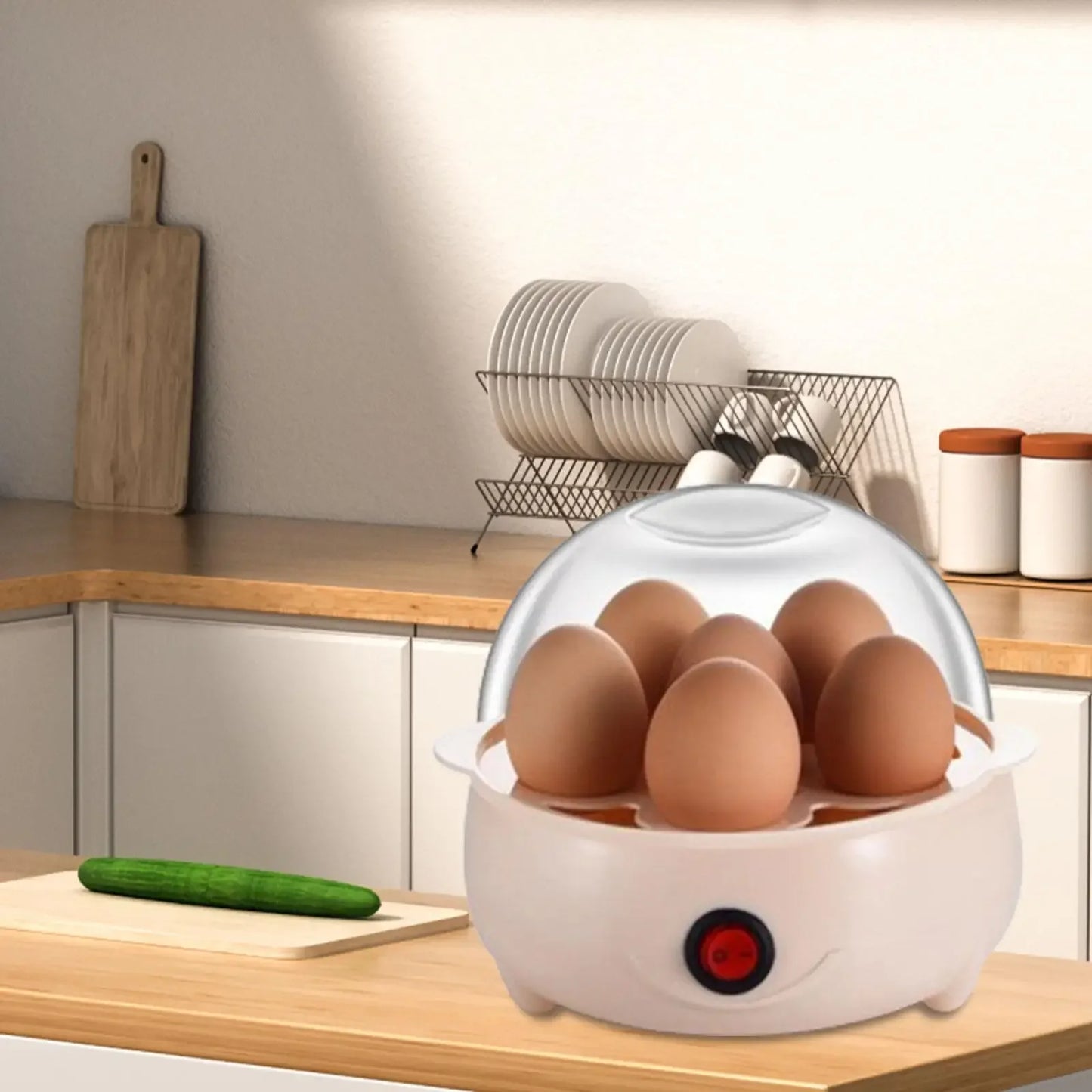 Multifunctional Electric Egg Boiler Double Layers Egg Cooker Mini Steamer Poacher for Pot Kitchen Cooking Breakfast Vegetable