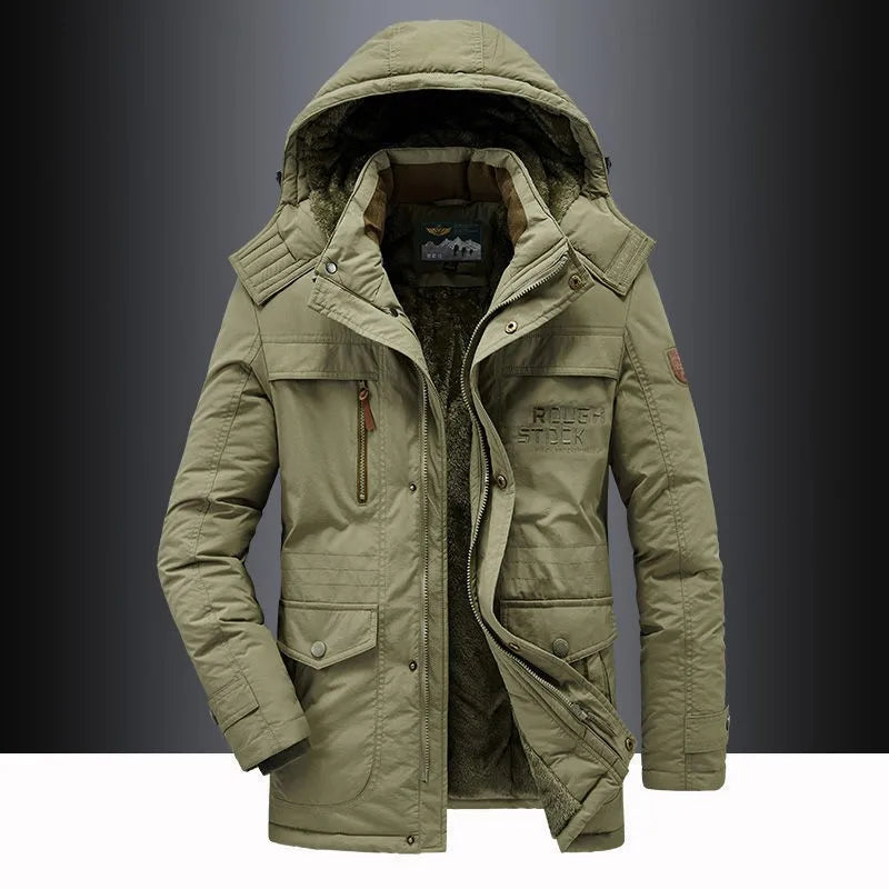 Men's Tactical Windbreaker Wear-resistant Jacket Windproof Men's Autumn and Winter Casual Trend Versatile Men's Coat