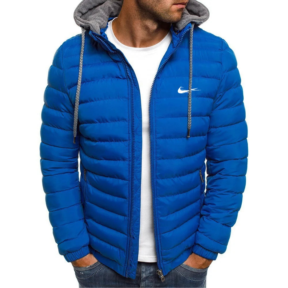 2024 New Men's winter jacket Cotton Coat Men's windproof Outdoor Padded Jacket Casual Windbreaker Warm Coat