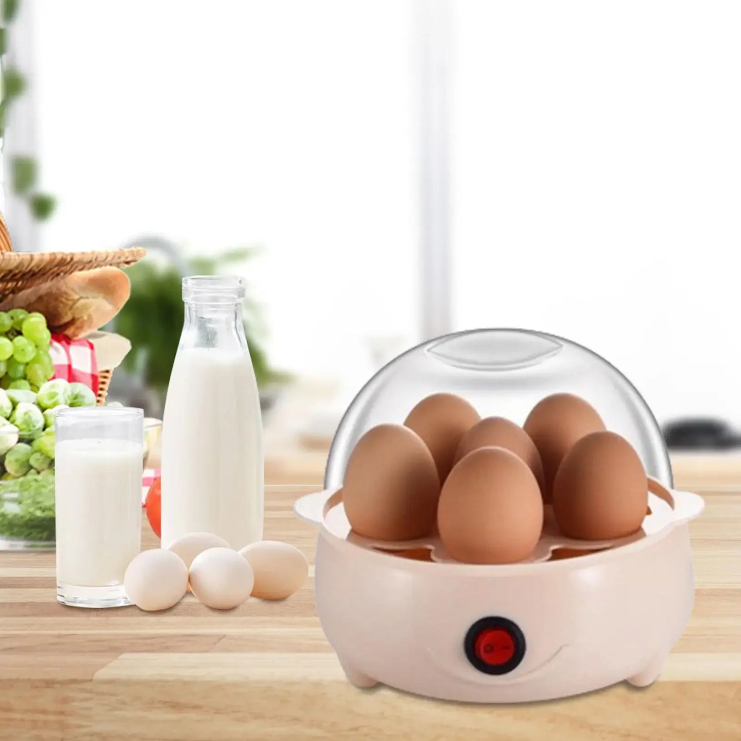 Multifunctional Electric Egg Boiler Double Layers Egg Cooker Mini Steamer Poacher for Pot Kitchen Cooking Breakfast Vegetable