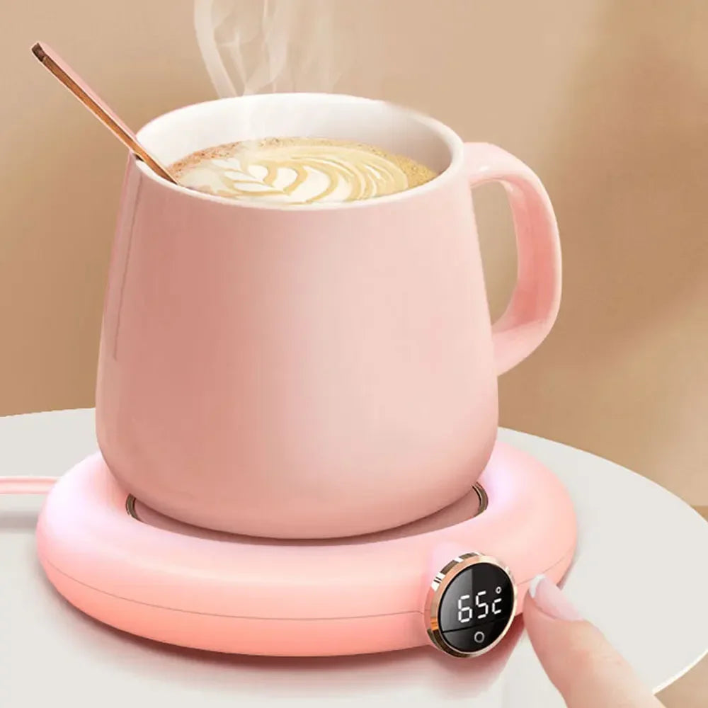 Intelligent heating coaster, constant temperature coffee coaster, usb thermal coaster, three-speed adjustment